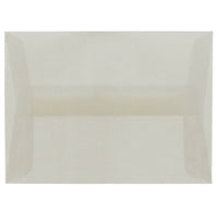 JAM Paper Enveloppes translucides A1, platine, 250/paquet-Enveloppes en papier translucide platine