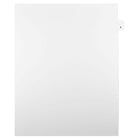 Mark Maker – Onglets séparateurs juridiques blancs, 1/25 onglets, format lettre, sans trous, numéro 4, 25/paquet-Onglets séparateurs blancs, 1/25 onglets