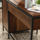 Sauder 49"W La Collection Nova Loft Bureau - Finition Grand Walnut-8
