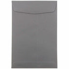  JAM Paper - Enveloppes pour catalogue à extrémité ouverte - 6 x 9 - gris foncé - paquet de 25-Couleur : gris foncé.