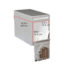 SentrySafe - Coffre-fort de dépôt sécurisé - 0,23 pi3 - Beige-Trousse d’ancrage au sol fournie avec des trous d’ancrage prépercés pour empêcher tout déplacement non autorisé. Fourni avec quatre ancrages de maçonnerie