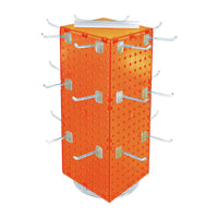 Azar - Tour de cheville interlock avec base et crochets tournants - 8 po x 8 po x 20 po - orange-Vendu en multiples de: 1