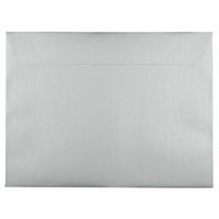 JAM Paper - Enveloppes métallisées pour livret - 9" x 12" - Stardream Silver - paquet de 100-Couleur: Argent