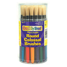 Chenille Kraft - Pinceaux ronds géants Creativity Street, 30/paquet (CK5168)-Pinceaux de peinture ronds