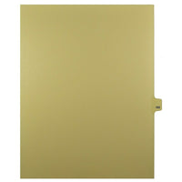Mark Maker – Onglets séparateurs juridiques beiges, 1/25 onglets, format lettre, sans trous, numéro 165, 25/paquet-Onglets séparateurs beiges, 1/25 onglets