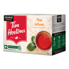 Tim Hortons - Dosettes à usage unique, Thé infusé Orange Pekoe, paq./12-Thé infusé