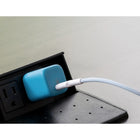 LOGiiX - Chargeur mural Power Cube Mini 20W PD (2022) - Turquoise-Rechargez rapidement votre appareil jusqu'à 72 % en seulement 45 minutes