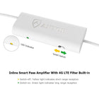 ANTOP - Amplificateur Smartpass, blanc (AT-601W)-Prend en charge les signaux de télévision numérique dont : TV HD, TV 1080p, et 4K Ultra HD