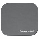 Fellowes - Tapis de souris ultra fin Microban - Noir-Reste propre grâce à la protection antibactérienne Microban
