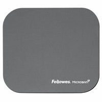 Fellowes - Tapis de souris ultra fin Microban - Noir-Reste propre grâce à la protection antibactérienne Microban
