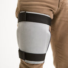 IMPACTO® 807-10 9.5""x7"" par l'unité Protecteur pour les cuisses avec Gel PVE, courroies doubles, cuir suédé-1