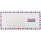 JAM Paper Enveloppes pour correspondance aérienne nº 10 (4,13 po x 9,5 po), 100/bte-Type de produit : enveloppe pour correspondance aérienne