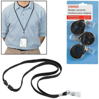 Staples - lanières avec fermoir détachable, paquet de 3-Cordons
