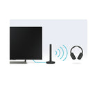 Sony – Casque d'écoute sans fil cinéma maison WHRF-400, à annulation de bruit, avec microphone, noir-Qu'il s'agisse d'une frénésie de diffusion ou d'un marathon de cinéma, ces écouteurs doux et confortables sont optimisés pour une écoute prolongée