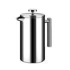 Minimal French Press - Classique - 720 ml-Fabriqué à 100 % en acier inoxydable 18/8 de qualité alimentaire, sans BPA
