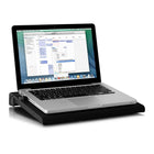 Aluratek - Support de refroidissement Slim USB pour portatif, noir (ACP01FB)-Format de l'écran : 17 po