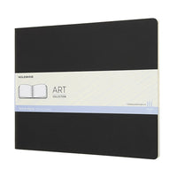 Moleskine – Album de croquis XXL, collection Art, uni, noir, couverture rigide-Papier pour croquis sans acide, couleur ivoire
