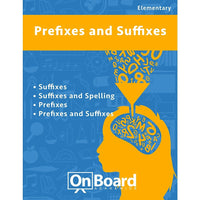 Livre numérique : Prefixes and Suffixes for Elementary Students (format PDF, téléchargement pour 1 utilisateur), 4 sujets, ISBN 9781630960292-1