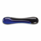 Kensington - Repose-poignets Duo Gel - noir/bleu (62397)-Le coussin de gel s'adapte à la courbe naturelle du poignet et de la main pour un confort optimal