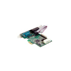 StarTech  Carte double à communication PCIe native à 2 ports série et 1 port parallèle avec émetteur-récepteur 16550 UART-Deux ports série RS232 haute vitesse atteignant un débit de transfert de données de 460,8 kb/s