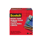 Ruban pour livres Scotch, 3 po x 540 po, transparent-Ruban pour livres transparents, excellent pour réparer, renforcer, protéger et recouvrir les bords et les surfaces reliées S’emploie sur les livres, revues, dépliants, pochettes pour disque et plus.