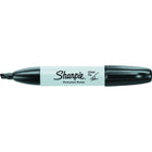 Sharpie - Marqueurs permanents - pointe biseautée - noir - paquet de 12-Permanent sur la plupart des surfaces difficiles à marquer