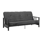 Harlow Métal Arm Full Size Futon, gris-2