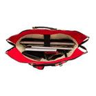 Lencca Phlox Sac à Dos ,  Poids léger Mode Sac à Dos, Convient aux ordinateurs portables jusqu'à 15,6 po, Rouge-TOTE: Lorsque vous avez besoin d'une poignée de choses. Tirez les deux languettes de chaque côté pour un transport rapide