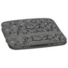 Merangue - Boîte de rangement à compartiment unique - Cachemire noir-Se plie à plat pour un rangement facile lorsqu'il n'est pas utilisé
