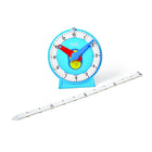 Hand2Mind - Horloge de ligne numérique avancée de démonstration magnétique-horloge pour la salle de classe : Les enseignants constateront que l'utilisation de l'horloge de la ligne numérique permettra aux enfants d'apprendre plus facilement à dire l'heure sur des horloges analogiques en comparant la distance parcourue pendant des minutes et des heures.