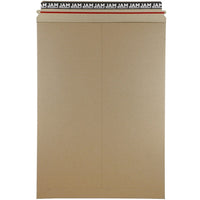 JAM Paper - Enveloppes expédition rigides pr photos, fermeture auto-adhésive, 13 x 18 po, brun kraft, 6/pqt-Enveloppe d’expédition rigide