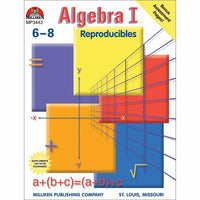 Livre numérique : Algebra I (format PDF, téléchargement pour 1 utilisateur), 9780787781682, 6e à 8e année-Ce cahier d'exercices simple à utiliser est bourré d'activités stimulantes qui relanceront l'intérêt de vos élèves en algèbre.