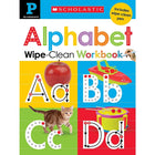 Scholastic - Wipe-Clean Workbook - Jeunes Apprenants - Alphabet - Prématernelle-Cible l'apprentissage des lettres majuscules et minuscules, tout en encourageant le développement du langage chez les enfants