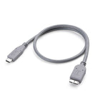 Câble USB-C vers Micro-USB 3.1 Gen 2 certifié USB-IF Cable Matters, 10 Gbps, Longueur 0,45 1 mètre-1.5 foot long