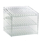 Azar Displays – Présentoir de cosmétiques, 12 larg. x 10,5 haut. x 8,5 prof. (po) (222883)-3 niveaux avec 36 compartiments mesurant 7/8 po de large
