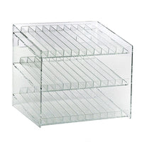 Azar Displays – Présentoir de cosmétiques, 12 larg. x 10,5 haut. x 8,5 prof. (po) (222883)-3 niveaux avec 36 compartiments mesurant 7/8 po de large