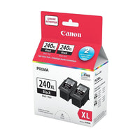 Canon - Paquet double économique d'encre noire PG-240XL (5206B008)-Noir