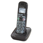 Clarity E814CC Combo de téléphone avec/sans fil amplifié 40 dB avec répondeur numérique - Noir-Afficheur d'identification de l'appelant à contraste élevé