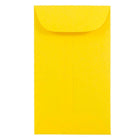 JAM Paper Enveloppes à monnaie no 6, 3 3/8 x 6 po, papier recyclé Brite Hue jaune, 500/paquet-Enveloppes à monnaie