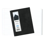 Hilroy - Journal H9 - 7 po x 9-1/4 po - 96 feuilles - noir -Dimensions : 9-1/4 po de hauteur x 7-1/4 po de largeur