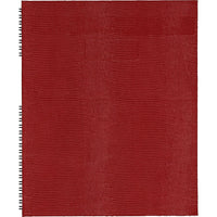 Blueline - Cahier Notepro à couverture rigide, 10 3/4 po x 8 1/2 po, rouge genre lézard, 150 pages-La durabilité d'une couverture rigide et la flexibilité d'une reliure hélicoïdale