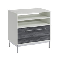 Sauder - Vista Key 1-tiroir Caisson classeur - Finition Pearl Oak (430880)-1 tiroir - Format lettre ou légal