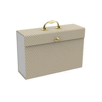 Fresh Home Elements Dossier de Poche- Rayures-19 onglets