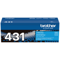 Brother - Cartouche de toner cyan TN431 rendement standard-Toner cyan pour des documents vifs et colorés
