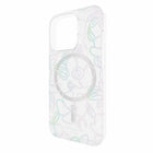 Kate Spade - Étui protecteur avec MagSafe pour iPhone 15 Pro - Modern Floral Glitter-Léger, facile à saisir, parfait pour un usage quotidien