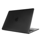 Coque de protection SwitchEasy Touch pour MacBook Air 13,6" (M2 2022 / M3 2024) - Noir transparent-La texture délicate assure à votre MacBook un look élégant et reste en sécurité