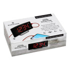 Marathon Watch - Horloge LED à affichage incurvé avec double alarme et port de charge USB - Noir-Design moderne et élégant : La forme incurvée crée un angle de vue optimal et une apparence unique.