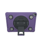 Étui magnétique anti-éclaboussures CTA Digital avec plaques en métal pour iPad 10.2" Gen 7 et 8, Air 3, 10.5" Pro - Violet-Accès complet au port de charge, aux haut-parleurs et au bouton d'accueil