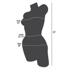 Eddie's - Torse 3/4 féminin Curvy - Blanc (150355-1)-Blanc