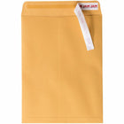 JAM Paper - Enveloppes à extrémité ouverte pour catalogue avec fermeture pelable et scellée - 9" x 12" - Manille Kraft brun - Paquet de 500-Couleur: Kraft marron